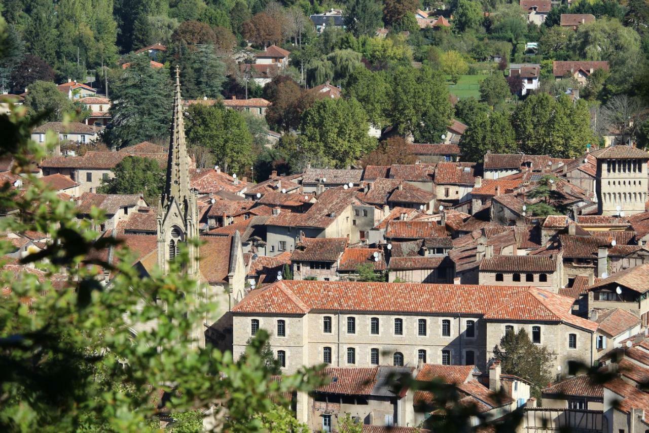 Auberge Lion D'Or Saint-Antonin Eksteriør bilde